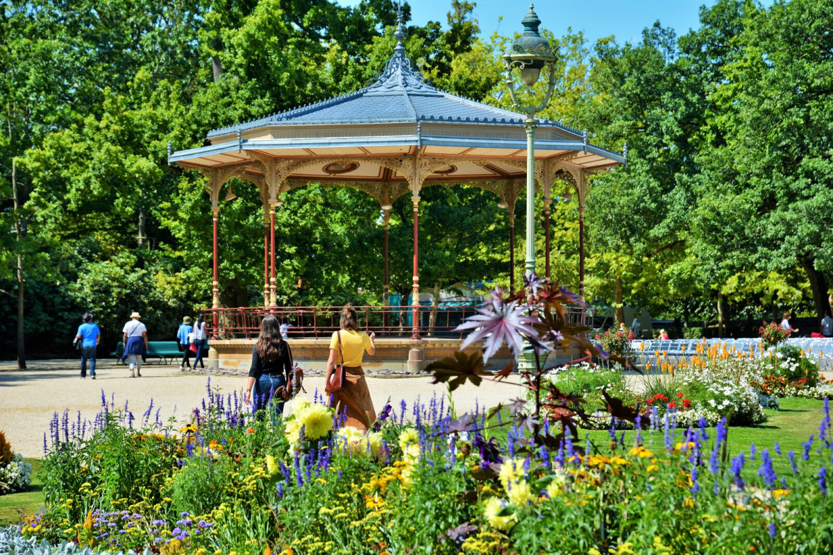 Le parc du Thabor à Rennes