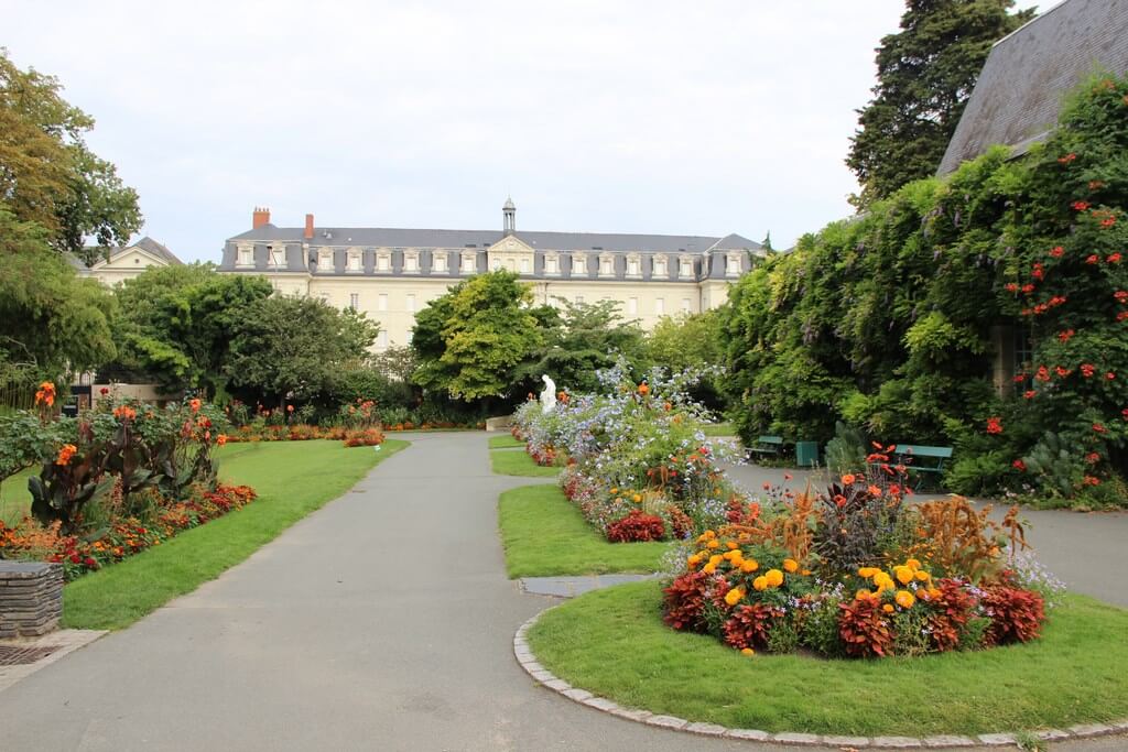 Le jardin des plantes à Angers