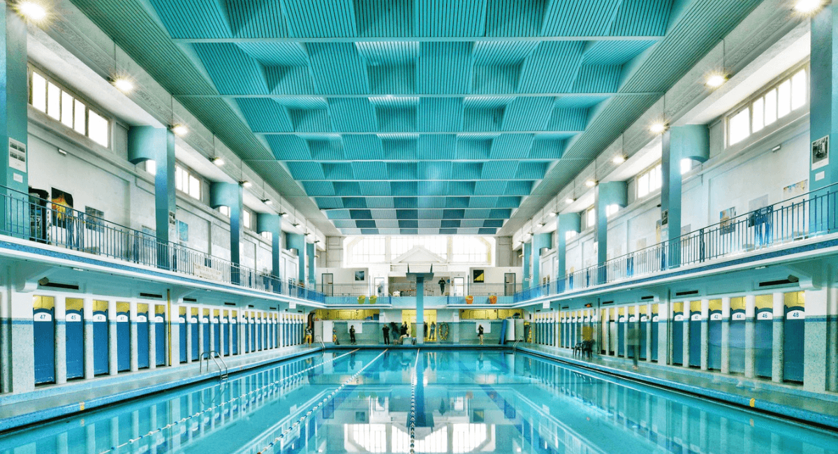 Le bassin de la piscine Saint George
